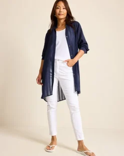 Women Tommy Bahama Beach Coverups<Cadiz Chiffon Boyfriend Beach Shirt