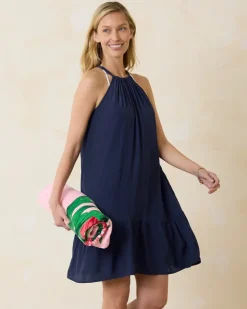 Women Tommy Bahama Beach Coverups|Dresses<Calypso Crepe Coverup Dress