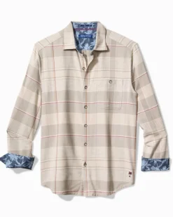 Tommy Bahama Shirts<Canyon Beach Pebble Cay Plaid Stretch Flannel Shirt