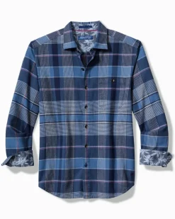 Tommy Bahama Shirts<Canyon Beach Pebble Cay Plaid Stretch Flannel Shirt