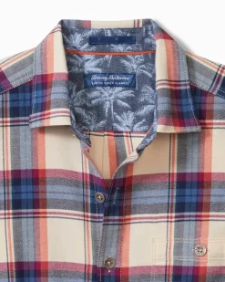 Tommy Bahama Shirts<Canyon Beach Window Pane Stretch Flannel Shirt