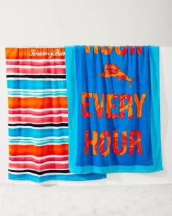 Tommy Bahama Beach Accessories|Beach Towels<Cape Coral & Happy Hour Beach Towels — Set of 2
