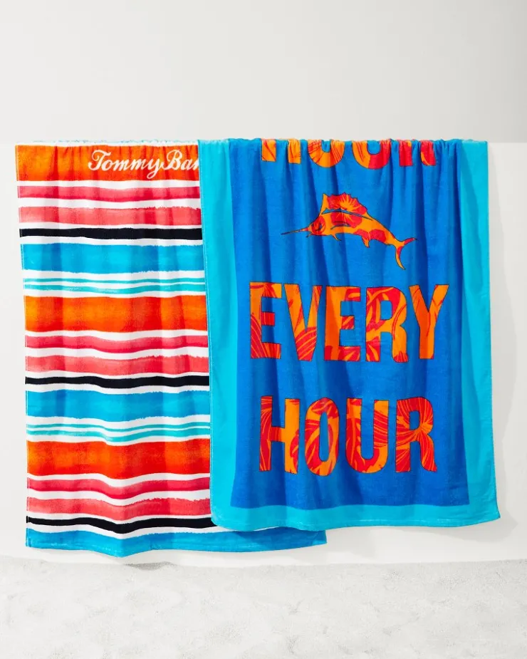 Tommy Bahama Beach Accessories|Beach Towels<Cape Coral & Happy Hour Beach Towels — Set of 2