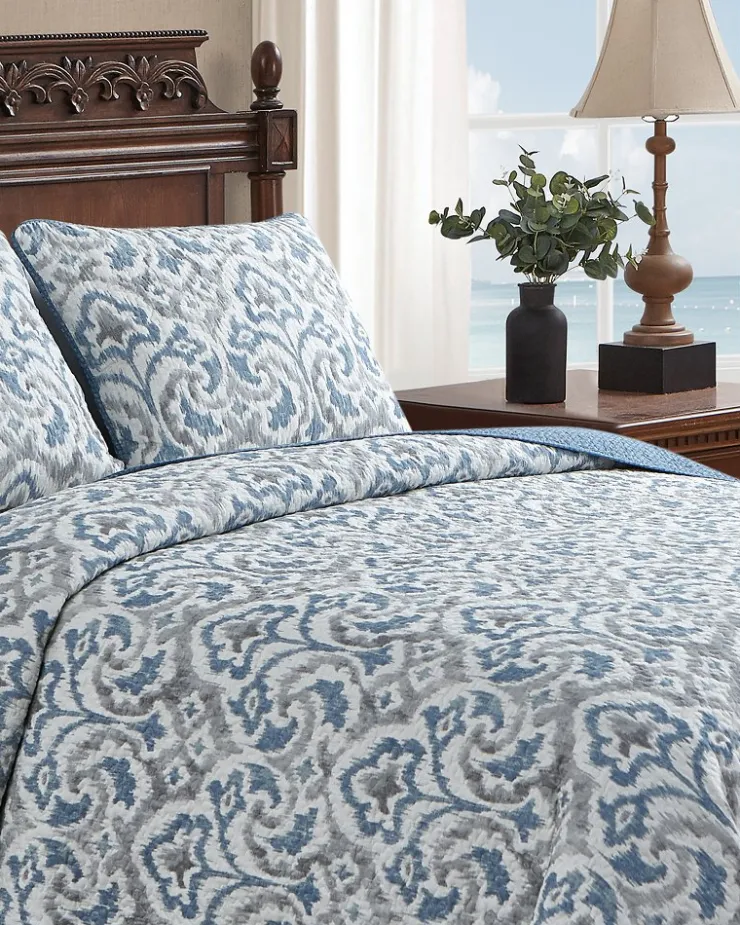 Tommy Bahama Quilts & Blankets<Cape Verde 3-Piece King Quilt Set
