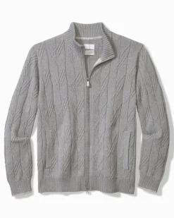 Tommy Bahama Sweaters<Capital Cable Full-Zip Cardigan