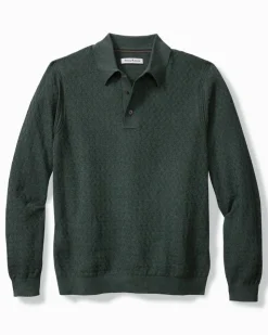 Tommy Bahama Sweaters|Polos<Capital Cable Sweater Polo
