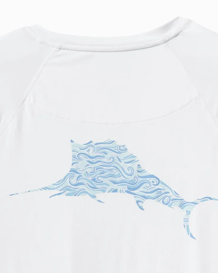 Tommy Bahama Swim & Boardshorts|T-Shirts<Chill Time Surf IslandZone® Rash Guard