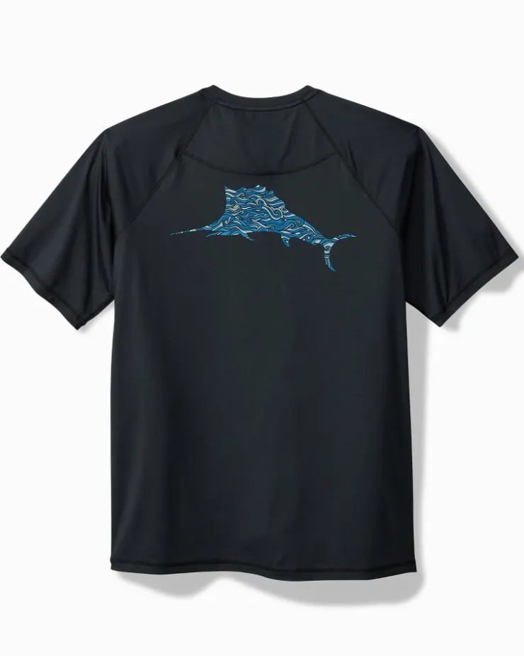 Tommy Bahama Swim & Boardshorts|T-Shirts<Chill Time Surf IslandZone® Short-Sleeve Rash Guard