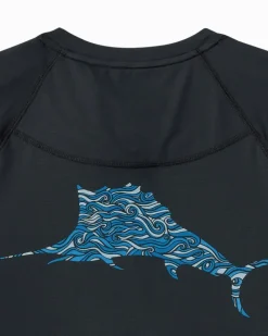 Tommy Bahama Swim & Boardshorts|T-Shirts<Chill Time Surf IslandZone® Short-Sleeve Rash Guard