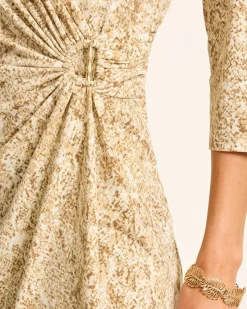 Women Tommy Bahama Dresses<Clara Playa Python Faux-Wrap Dress