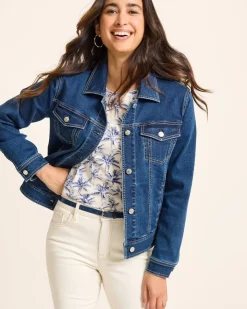 Women Tommy Bahama Jackets<Classic Jean Jacket