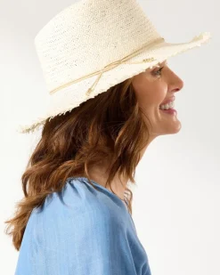 Women Tommy Bahama Hats & Caps<Classic Packable Hat with Fringe