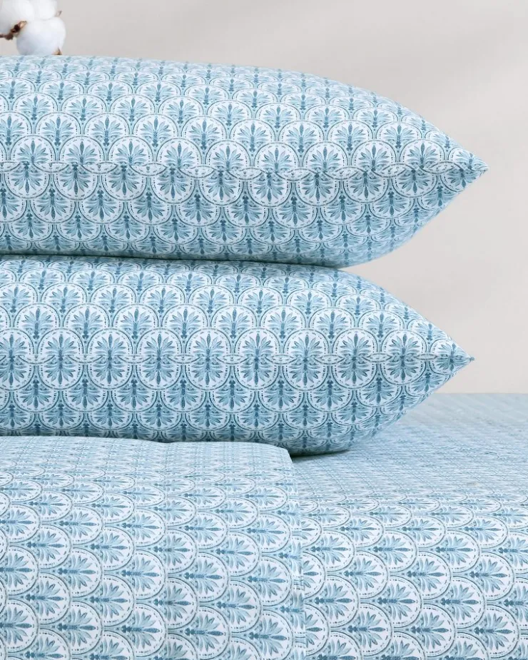 Tommy Bahama Sheet Sets & Bedskirts<Coastal Batik 4-Piece Queen Sheet Set