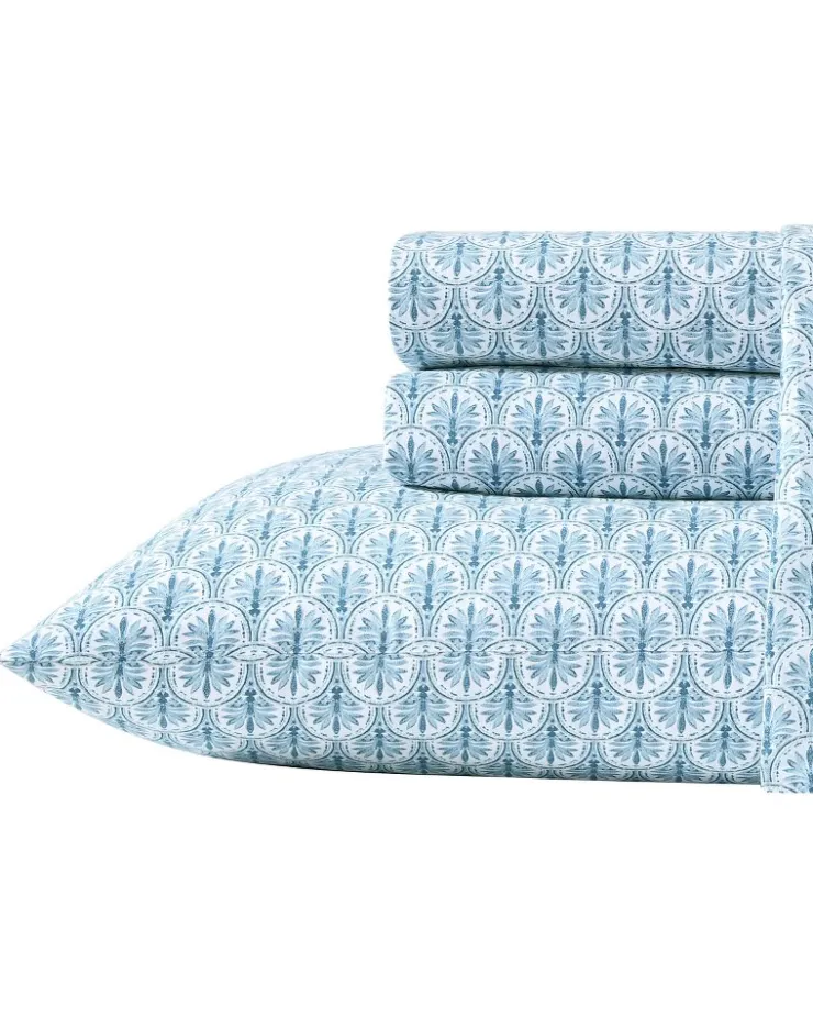 Tommy Bahama Sheet Sets & Bedskirts<Coastal Batik 4-Piece Queen Sheet Set