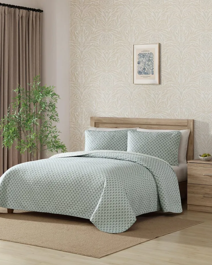 Tommy Bahama Quilts & Blankets<Coastal Batik 3-Piece King Quilt Set