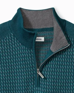 Tommy Bahama Sweaters<Coastal Shores Half-Zip Sweater