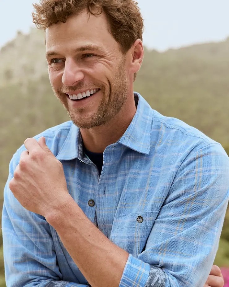 Tommy Bahama Shirts<Coastline Cord Stretch Brisa Check Shirt