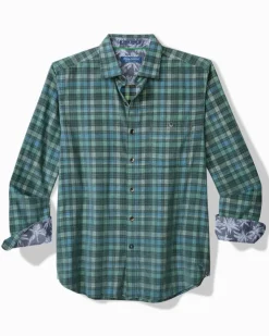 Tommy Bahama Shirts<Coastline Cord Stretch Lagoon Check Shirt