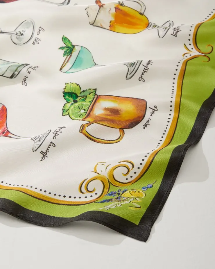 Women Tommy Bahama Scarves & Wraps<Cocktail Hour Silk Bandana
