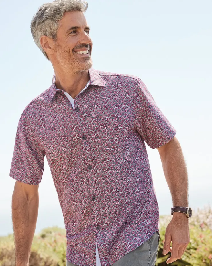 Tommy Bahama Shirts<Coconut Point Beachcomber Geo IslandZone® Camp Shirt