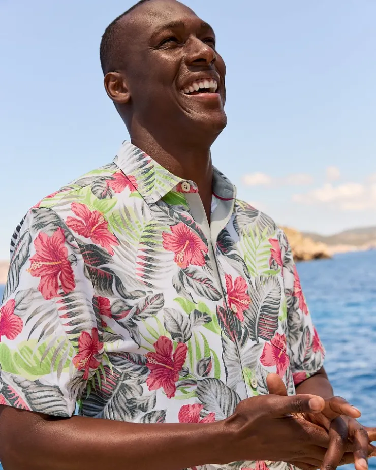 Tommy Bahama Shirts<Coconut Point Hibiscus Shores IslandZone® Camp Shirt