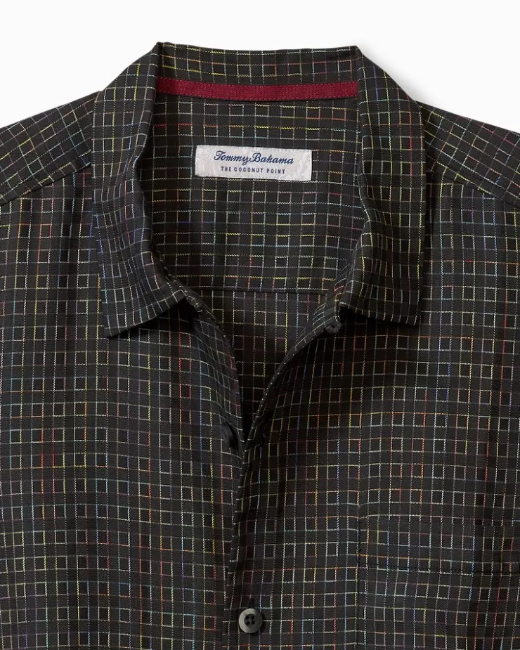Tommy Bahama Shirts<Coconut Point Prismatic Check IslandZone® Camp Shirt