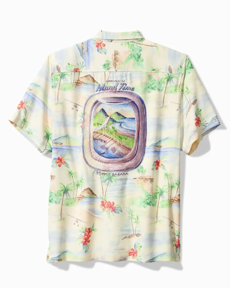 Tommy Bahama Shirts<Collector's Series '24 Arriving in Island Time Silk Camp Shirt