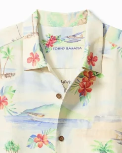 Tommy Bahama Shirts<Collector's Series '24 Arriving in Island Time Silk Camp Shirt