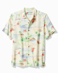 Tommy Bahama Shirts<Collector's Series '24 Arriving in Island Time Silk Camp Shirt