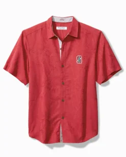 Tommy Bahama Shirts<Collegiate Coconut Point Palm Vista IslandZone® Camp Shirt