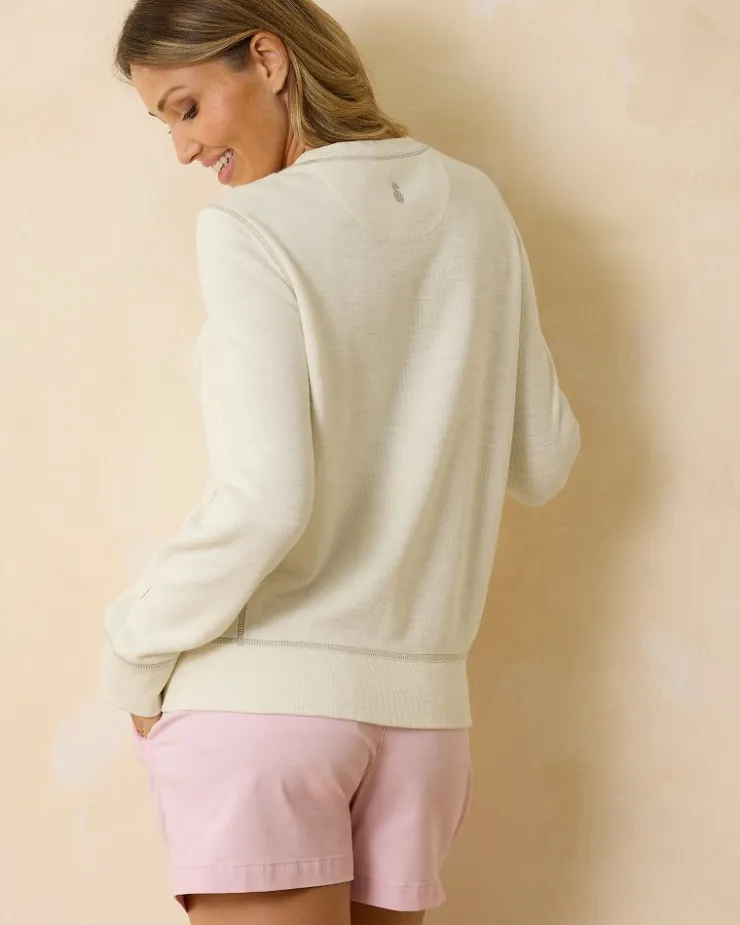 Women Tommy Bahama Sweatshirts<Collegiate Tobago Bay Crewneck Sweatshirt