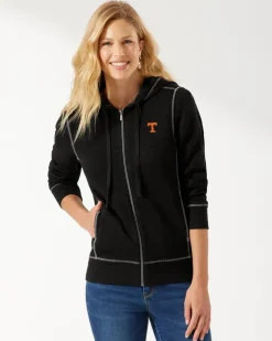 Women Tommy Bahama Sweatshirts<Collegiate Tobago Bay Full-Zip Hoodie