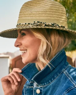 Women Tommy Bahama Hats & Caps<Color Block Fedora