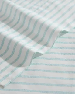 Tommy Bahama Sheet Sets & Bedskirts<Cool Beach Stripe 4-Piece Queen Sheet Set