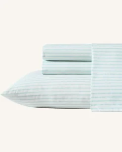 Tommy Bahama Sheet Sets & Bedskirts<Cool Beach Stripe 4-Piece Queen Sheet Set