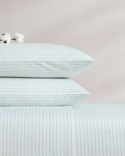 Tommy Bahama Sheet Sets & Bedskirts<Cool Beach Stripe 4-Piece Queen Sheet Set