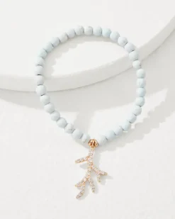Women Tommy Bahama Jewelry<Coral Isles Charm Stretch Bracelet