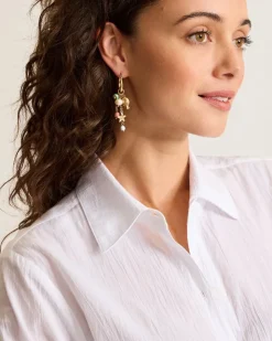 Women Tommy Bahama Jewelry<Coral Isles Sealife Charm Drop Earrings