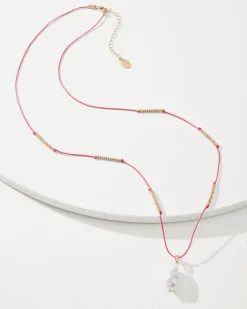 Women Tommy Bahama Jewelry<Coral Isles Thread Pearl Pendant Necklace