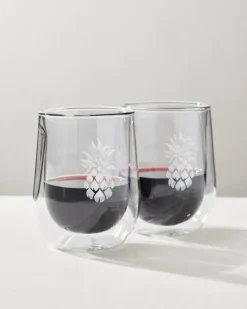 Tommy Bahama Drinkware & Bar<Corkcicle® Stemless Wine Glass - Set of 2