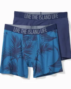 Tommy Bahama Underwear|Loungewear & Pajamas<Cotton-Modal Boxer Briefs - 2-Pack