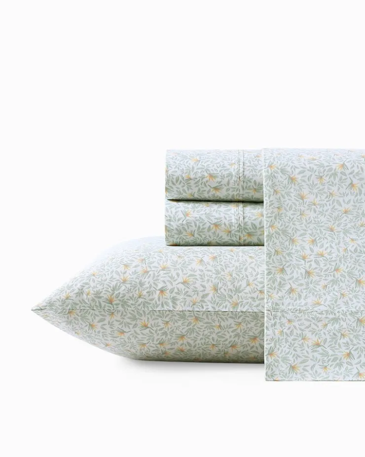 Tommy Bahama Sheet Sets & Bedskirts<Crane Flower 4-Piece Queen Sheet Set