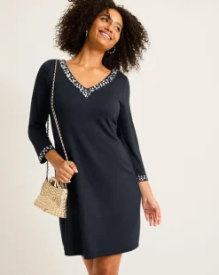 Women Tommy Bahama Dresses<Darcy Embellished V-Neck Dress