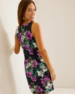 Women Tommy Bahama Dresses<Darcy Villa Garden V-Neck Sheath Dress