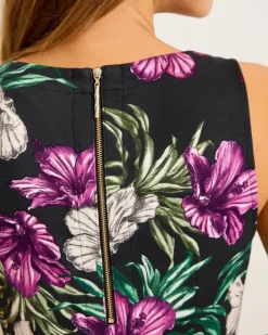 Women Tommy Bahama Dresses<Darcy Villa Garden V-Neck Sheath Dress