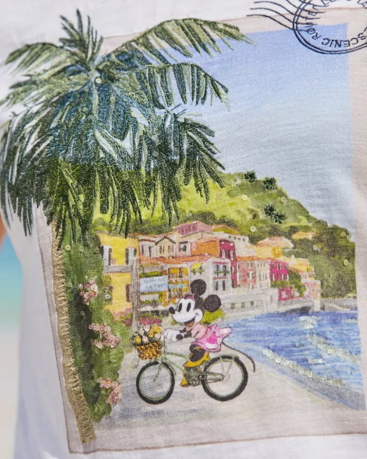 Women Tommy Bahama Loungewear|Tops & Shirts<Disney Take the Scenic Route Lux T-Shirt