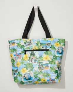 Women Tommy Bahama Luggage & Travel|Beach Bags<Disney x Aloha Collection Day Tripper Tote