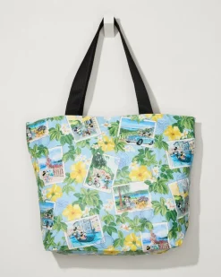 Women Tommy Bahama Luggage & Travel|Beach Bags<Disney x Aloha Collection Day Tripper Tote