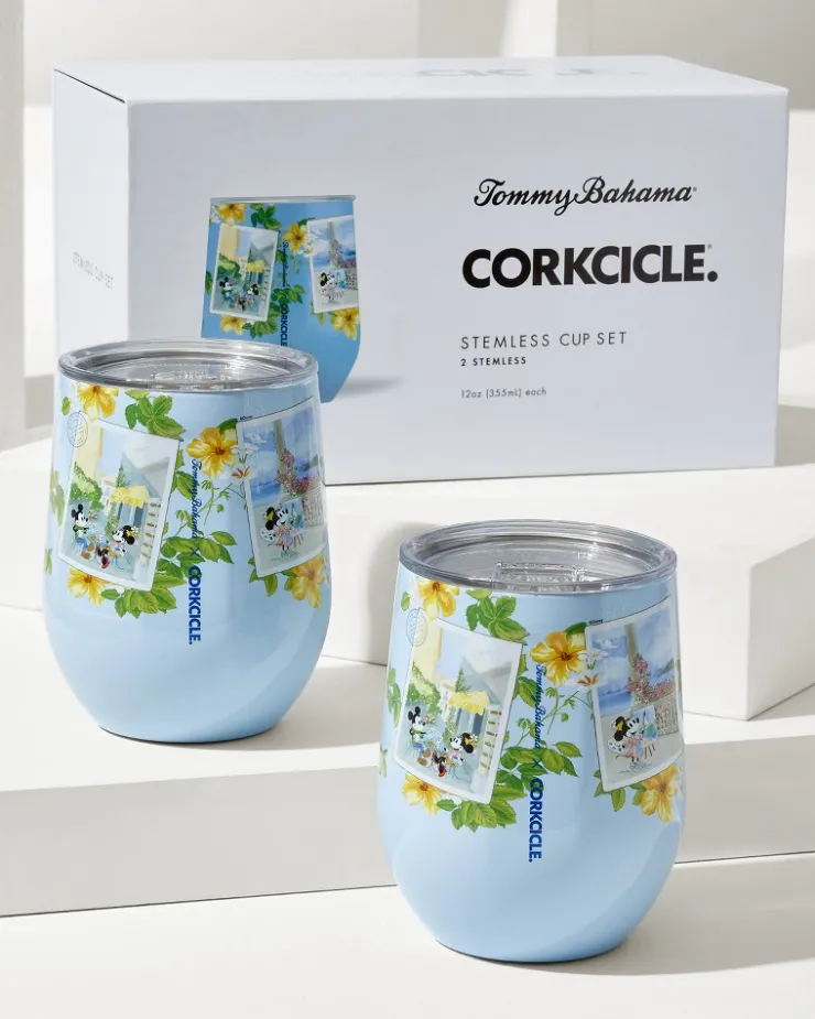 Tommy Bahama Drinkware & Bar|Outdoor Accessories<Disney x Corkcicle Stemless 12-oz. Wine Cups - Set of 2