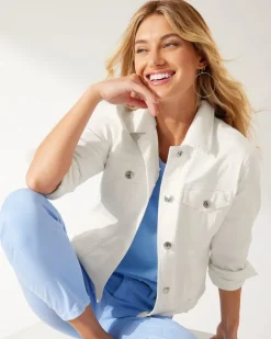 Women Tommy Bahama Jackets<Ella Twill Jean Jacket